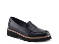 Neve Platform Loafer Black view