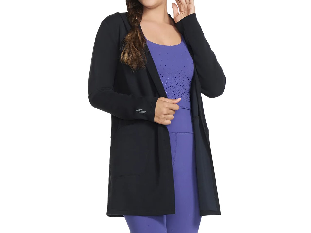 SKECHLUXE ELEVATE Restful Women's Hoodie Cardigan