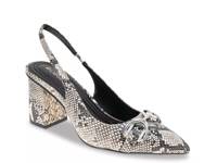Gardin Pump Off White Snake Print view