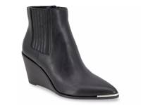 Jacksin Wedge Bootie Black view
