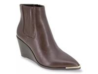 Jacksin Wedge Bootie Dark Brown view