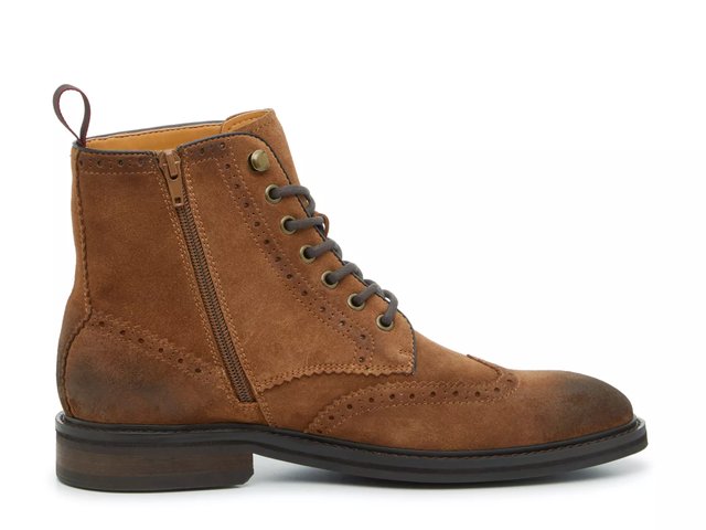 Vince Camuto Men\'s Truffle Taupe\\Brown Suede Lace-Up Boots Amazon.com | Vince Camuto Men main image 4