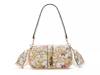 Romie Shoulder Bag Off White/Multicolor Butterfly Print view