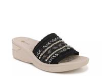 Sunshine Wedge Sandal Black view