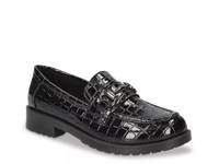 Witney Loafer Black Croc Print view