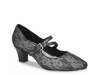 Meryl Mary Jane Pump Black/Silver Metallic Lace view
