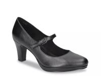 Zest Mary Jane Pump Black Synthetic view