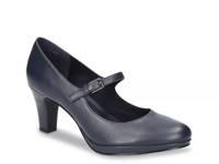 Zest Mary Jane Pump Navy Synthetic view