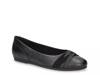 Kylie Ballet Flat Black Synthetic view