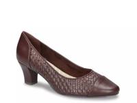 Wes Pump Dark Brown Synthetic view