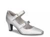 Willis Mary Jane Pump Silver Satin view