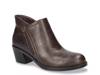 Morgana Bootie Dark Brown Croc Print view