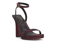 Adonia Platform Sandal Dark Red view