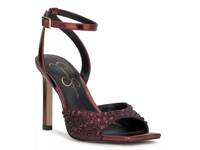 Lendall Sandal Oxblood Red view