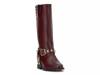 Milley Motorcycle Boot Dark Cherry Red view