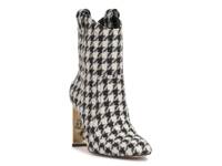 Xovira Bootie Black/White Houndstooth Print Fabric view