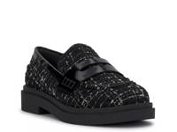 Xuris Penny Loafer Black Tweed view