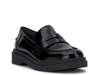 Xuris Penny Loafer Black Crinkle Patent view