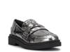 Xuris Penny Loafer Chrome Snake Print view
