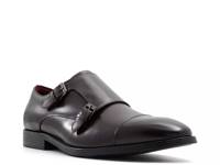 Zigof Monk Strap Slip-On Dark Brown view