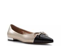 Maddelyn Ballet Flat Silver Metallic view