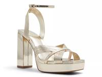 Nadie Platform Sandal Gold Metallic view