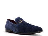 Bedford Loafer Navy Velvet view