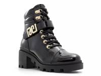 Mariette Bootie Black Patent Synthetic view