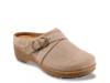 Asmara Clog Taupe Suede view