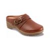 Asmara Clog Luggage Brown Leather view