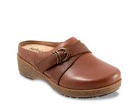 Asmara Clog Luggage Brown Leather view