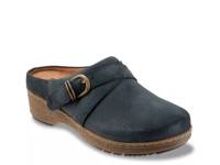 Asmara Clog Navy Suede view