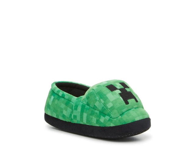Minecraft Creeper Kids' Slippers