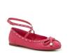 Larissa Ballet Flat Dark Pink view