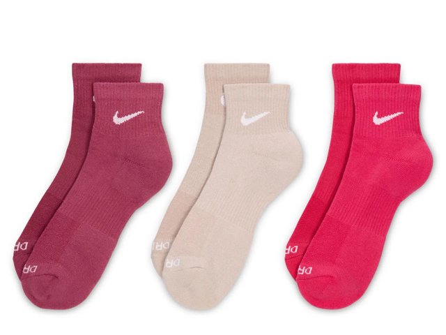 Everday Plus Cushion Women's Ankle Socks - 3 Pack