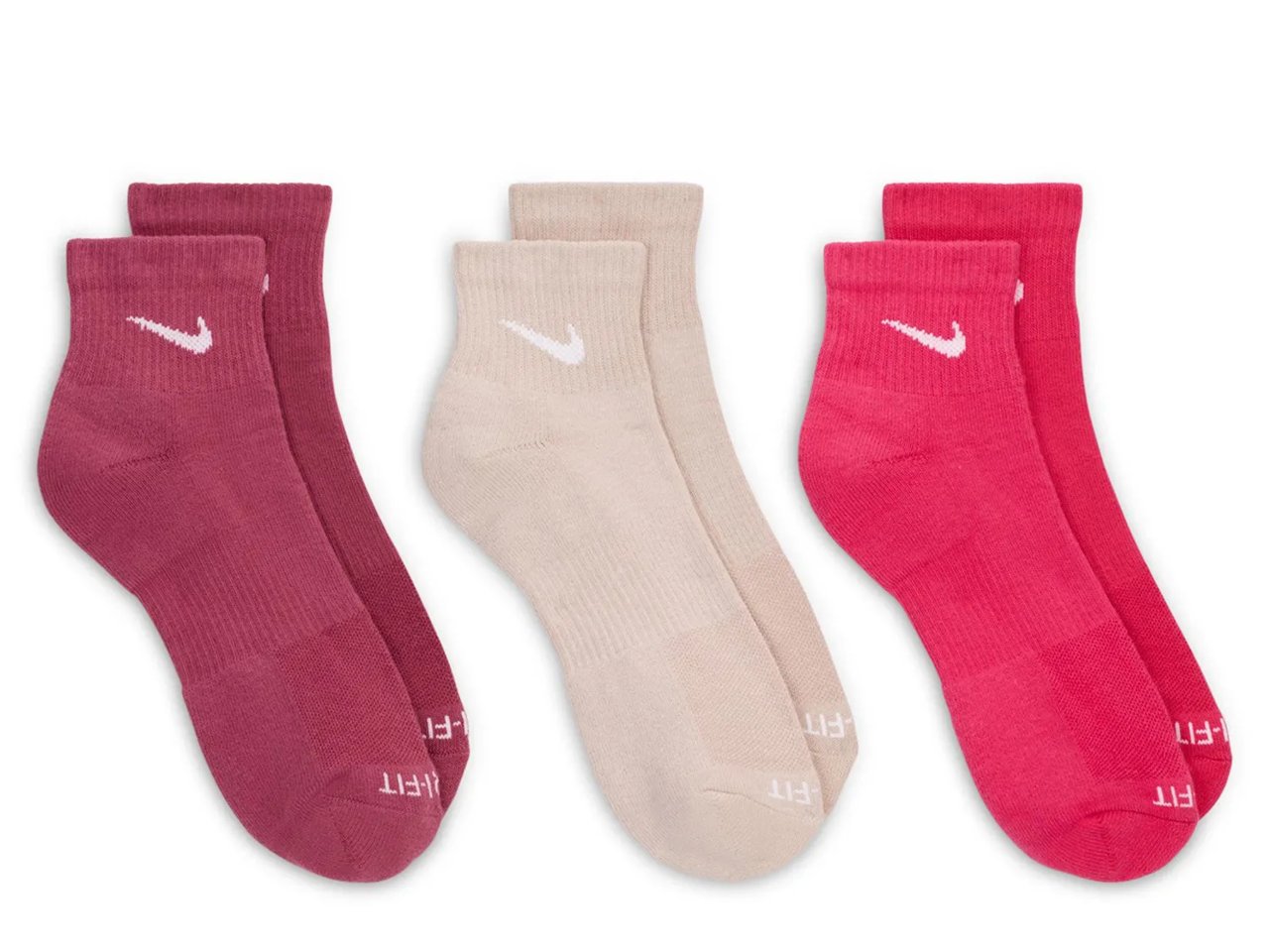 Everday Plus Cushion Women's Ankle Socks - 3 Pack