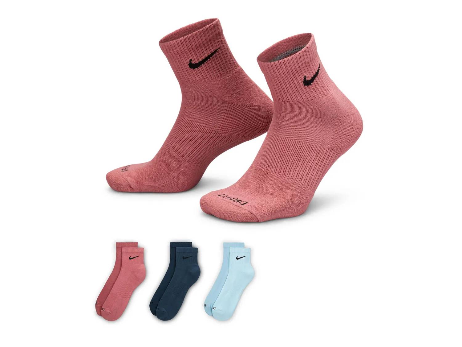 Everday Plus Cushion Women's Ankle Socks - 3 Pack