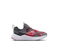 Cosmic Runner Sneaker - Kids' Grey/Red view