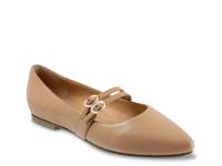 Emerald Mary Jane Flat Beige view