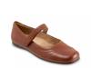 Sherese Mary Jane Flat Brown Leather view