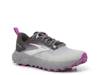 Cascadia 17 Running Shoe - Women's Oyster/Blackened Pearl/Purple view