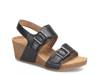 Erlina Wedge Sandal Black view