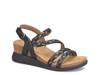 Silvia Wedge Sandal Black/Multicolor view