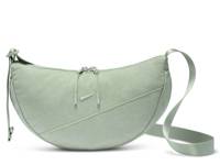 Aura Crescent Crossbody Bag Light Green view