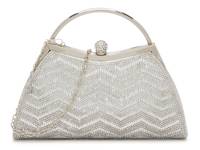 Chevron Crossbody Silver Metallic view