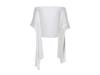 Lurex Wrap Scarf White/Silver view