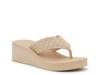 Talor Wedge Sandal Beige view