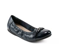 Kenna Ballet Flat Navy view