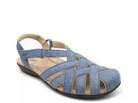 Bonnie Fisherman Sandal Blue Denim view