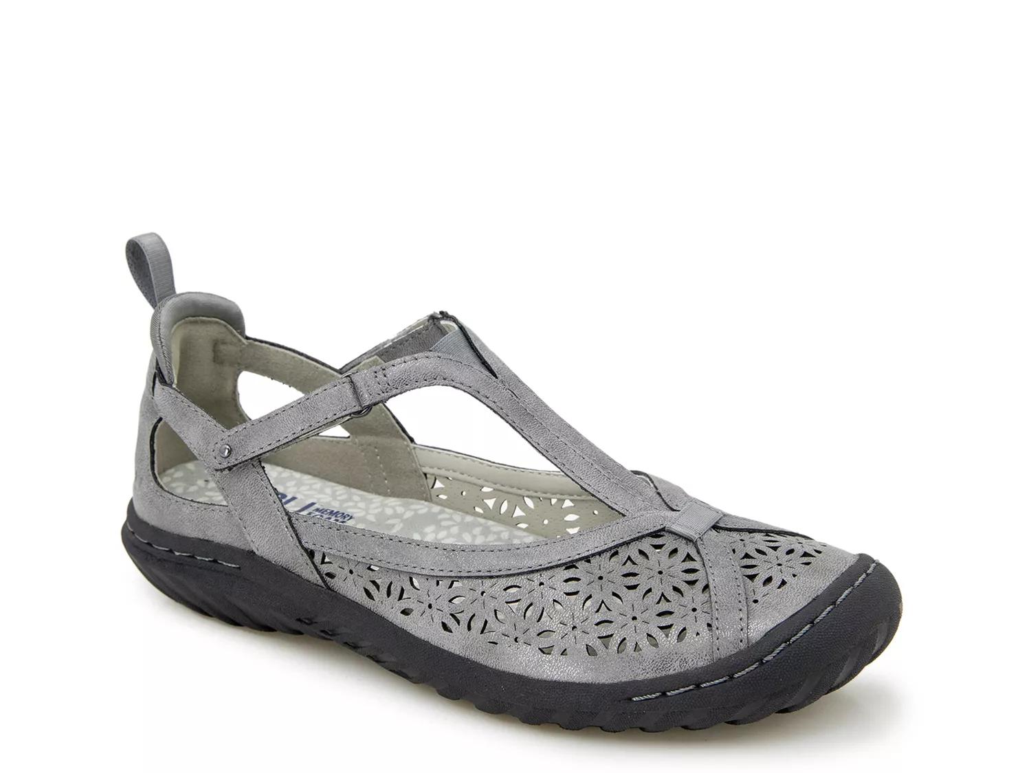 JBU Daffodil SlipOn | Women's | Gunmetal Grey | Size 8 | Slip-Ons | T-Strap